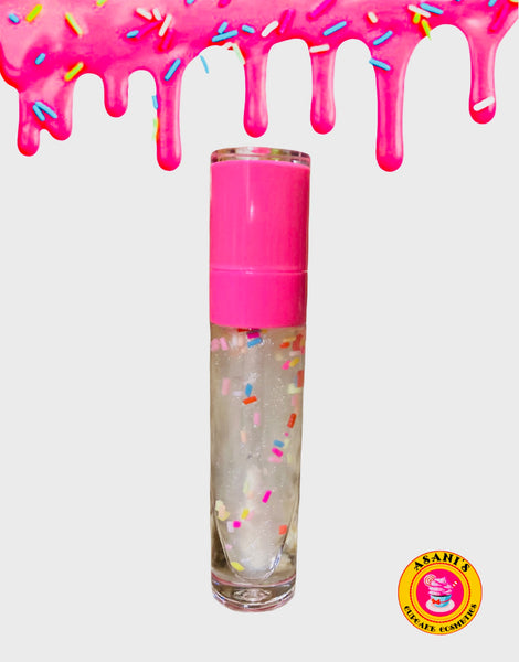 Birthday Cupcake Lip Icing Wand Tube