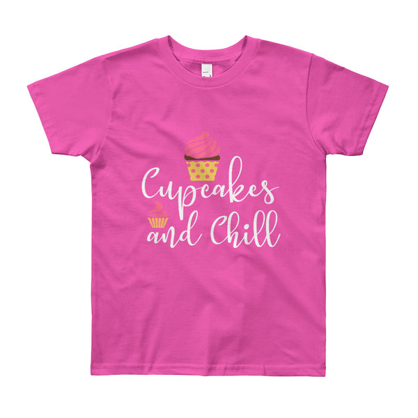 Youth Short Sleeve Cupcake T-Shirt