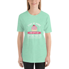 Short-Sleeve Adult Unisex Cupcake T-Shirt