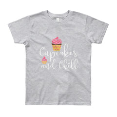 Youth Short Sleeve Cupcake T-Shirt