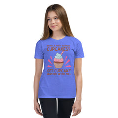 Youth Short Sleeve Cupcake Wasted T-Shirt