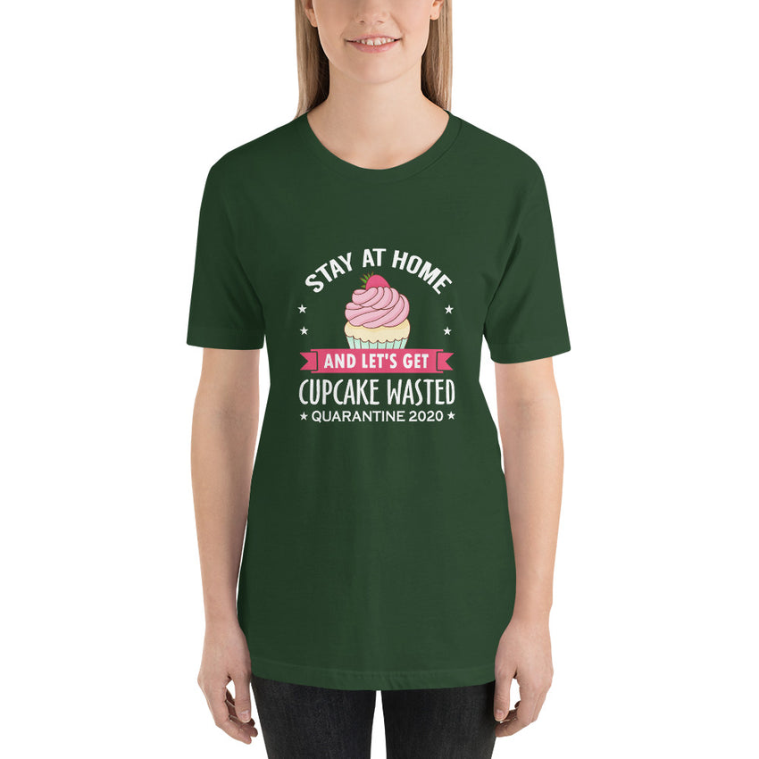 Short-Sleeve Adult Unisex Cupcake T-Shirt