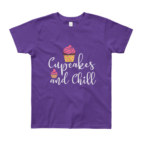 Youth Short Sleeve Cupcake T-Shirt